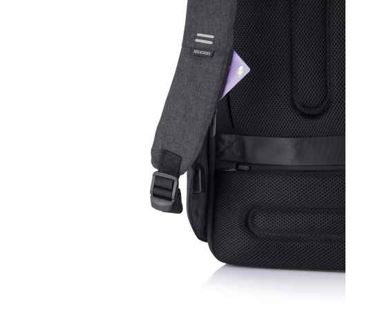 Антикражный рюкзак Bobby Hero  XL, Черный, Цвет: черный, Размер: Длина 32,5 см., ширина 16,5 см., высота 49 см., изображение 10