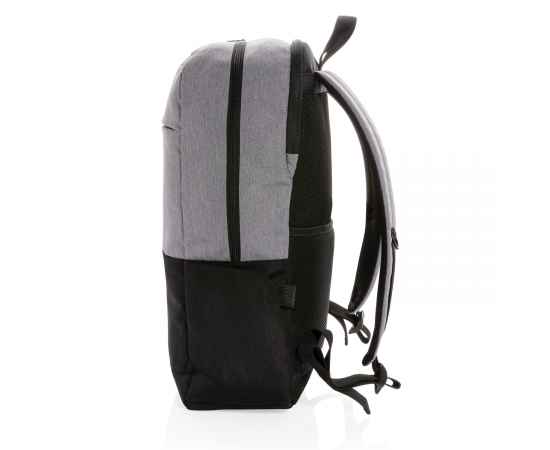 Рюкзак для ноутбука Modern USB RFID (не содержит ПВХ), 15', Черный, Цвет: черный, Размер: Длина 28,5 см., ширина 13,5 см., высота 47,5 см., изображение 8