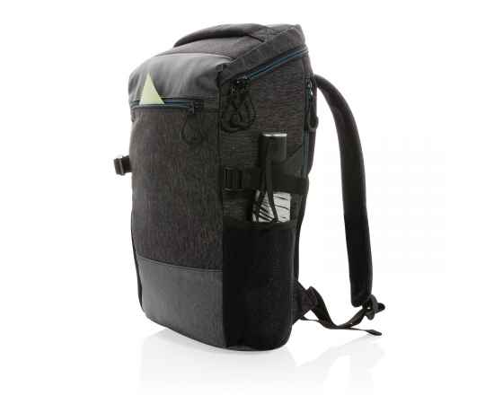 Рюкзак с легким доступом 900D для ноутбука 15.6' (не содержит ПВХ), Черный, Цвет: черный, Размер: Длина 24 см., ширина 12 см., высота 44 см., изображение 6