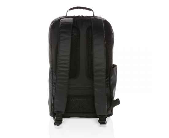 Рюкзак для ноутбука 15.6' Fashion Black (без содержания ПВХ), Черный, Цвет: черный, Размер: Длина 28,5 см., ширина 13,5 см., высота 45 см., изображение 10