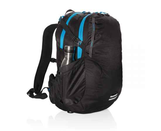 Средний походный рюкзак Explorer, 26 л (без ПВХ), Синий, Цвет: черный, синий, Размер: Длина 33 см., ширина 16 см., высота 46 см., изображение 7