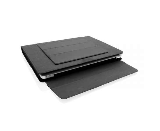 Чехол для ноутбука 2 в 1 с подставкой Fiko, черный,, Цвет: черный, Размер: Длина 36,9 см., ширина 28 см., высота 3 см., изображение 6