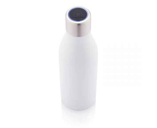 Вакуумная бутылка из нержавеющей стали с UV-C стерилизатором, Белый, Цвет: белый, Размер: , высота 24,3 см., диаметр 7,2 см., изображение 7