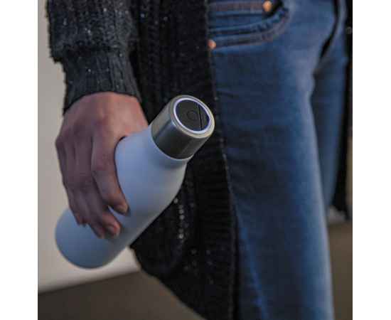 Вакуумная бутылка из нержавеющей стали с UV-C стерилизатором, Белый, Цвет: белый, Размер: , высота 24,3 см., диаметр 7,2 см., изображение 9