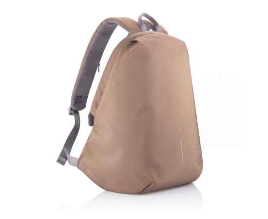Антикражный рюкзак Bobby Soft, Коричневый, Цвет: коричневый, Размер: Длина 30 см., ширина 18 см., высота 45 см., изображение 2