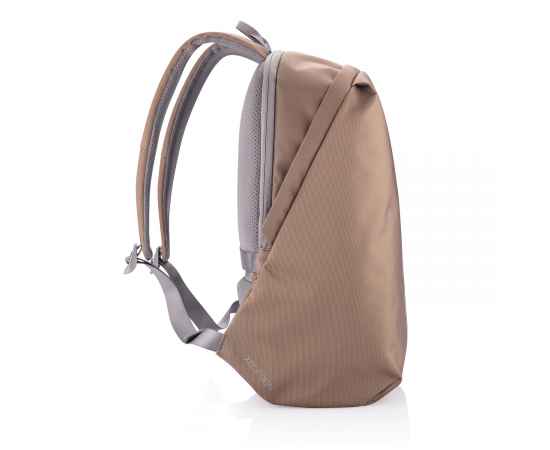 Антикражный рюкзак Bobby Soft, Коричневый, Цвет: коричневый, Размер: Длина 30 см., ширина 18 см., высота 45 см., изображение 6