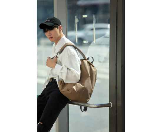 Антикражный рюкзак Bobby Soft, Коричневый, Цвет: коричневый, Размер: Длина 30 см., ширина 18 см., высота 45 см., изображение 20