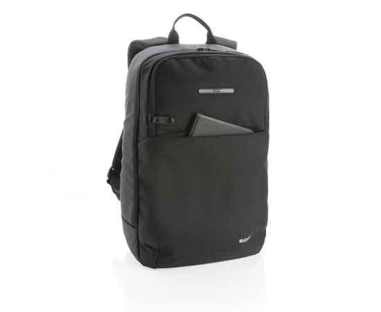 Рюкзак для ноутбука Swiss Peak со стерилизатором UV-C, Черный, Цвет: черный, Размер: Длина 30,5 см., ширина 13 см., высота 45 см., изображение 7