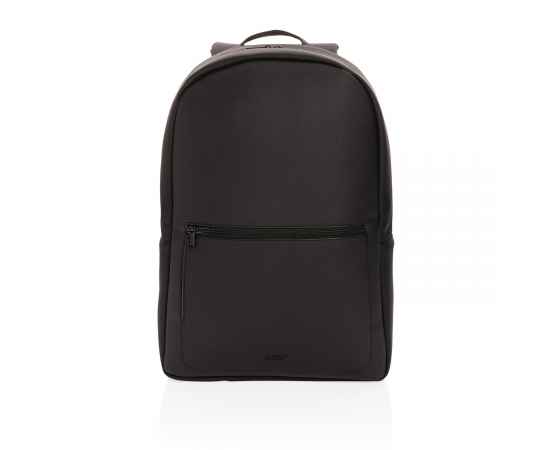 Рюкзак для ноутбука Swiss Peak Deluxe из экокожи (без ПВХ), Черный, Цвет: черный, Размер: Длина 49 см., ширина 30 см., высота 11 см., изображение 2