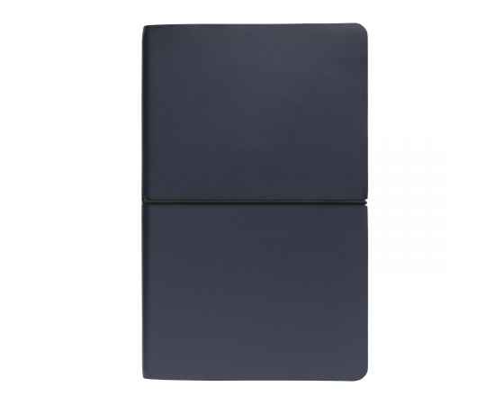 Блокнот Modern Deluxe в мягкой обложке, А5, Синий, Цвет: темно-синий, Размер: Длина 20,8 см., ширина 13 см., высота 1 см., изображение 6