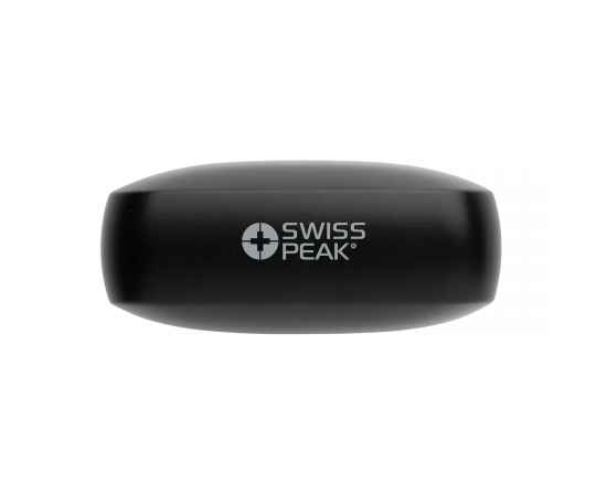 Беспроводные наушники Swiss Peak ANC, черный,, Цвет: черный, Размер: Длина 6,3 см., ширина 5,1 см., высота 2,6 см., изображение 9