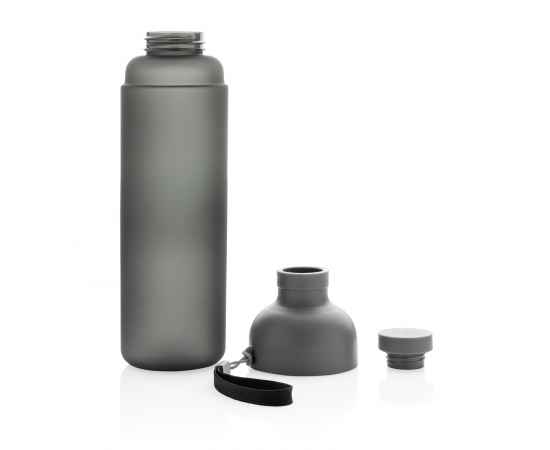 Герметичная бутылка из тритана Impact, 600 мл, Черный, Цвет: черный, серый, Размер: , ширина 3,2 см., высота 24,3 см., диаметр 6,5 см., изображение 9