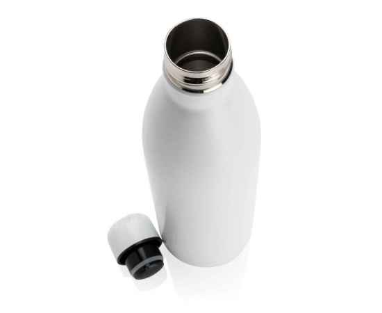 Вакуумная бутылка из нержавеющей стали, 1 л, Белый, Цвет: белый, Размер: Длина 32,8 см., ширина 8,9 см., высота 32,8 см., диаметр 8,9 см., изображение 8