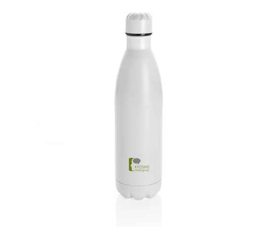 Вакуумная бутылка из нержавеющей стали, 750 мл, Белый, Цвет: белый, Размер: Длина 8,1 см., ширина 8,1 см., высота 30,6 см., диаметр 8,1 см., изображение 4