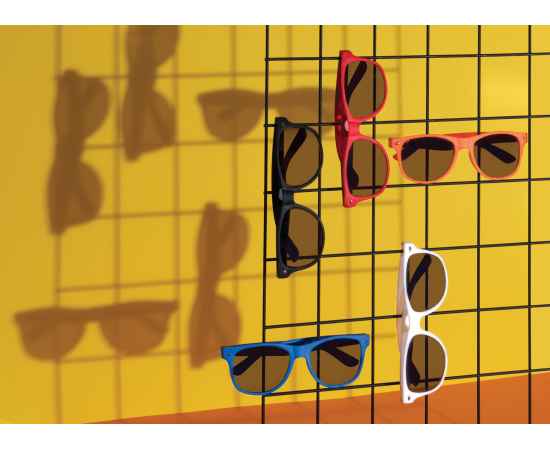 Солнцезащитные очки UV 400, Синий, Цвет: синий, черный, Размер: Длина 14,5 см., ширина 4,7 см., высота 2,7 см., изображение 5