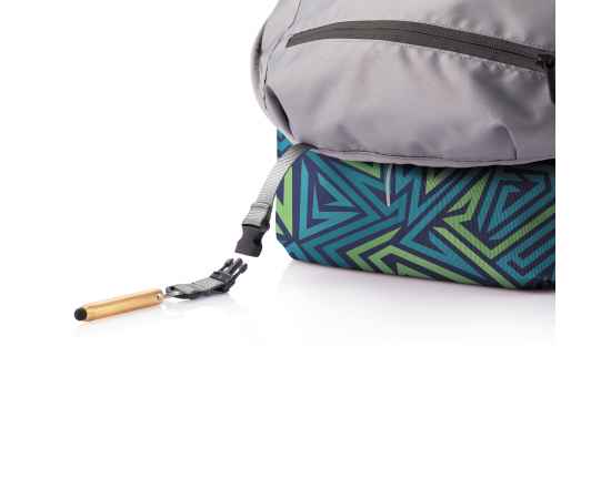 Антикражный рюкзак Bobby Soft Art, Синий, Цвет: синий, Размер: Длина 30 см., ширина 18 см., высота 45 см., изображение 12