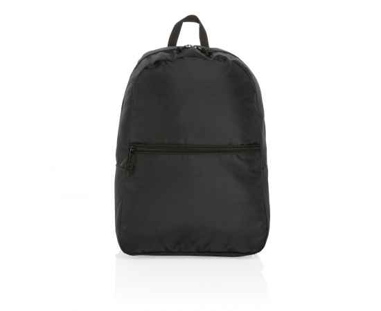 Легкий рюкзак Impact из RPET AWARE™, Черный, Цвет: черный, Размер: Длина 31 см., ширина 17 см., высота 44 см., изображение 5