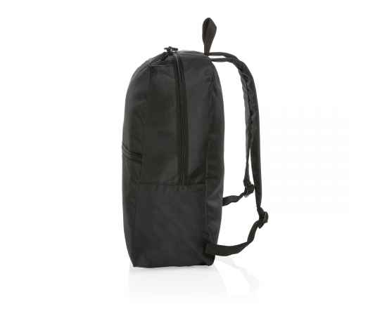 Легкий рюкзак Impact из RPET AWARE™, Черный, Цвет: черный, Размер: Длина 31 см., ширина 17 см., высота 44 см., изображение 7