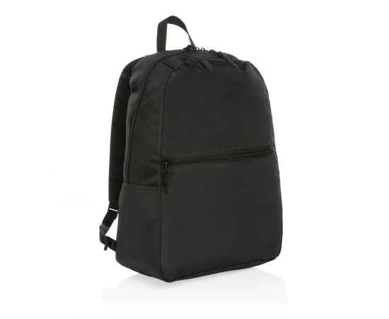 Легкий рюкзак Impact из RPET AWARE™, Черный, Цвет: черный, Размер: Длина 31 см., ширина 17 см., высота 44 см., изображение 9