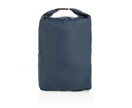 Легкий рюкзак роллтоп Impact из RPET AWARE™, Синий, Цвет: темно-синий, Размер: Длина 31,5 см., ширина 14,5 см., высота 46 см., изображение 5