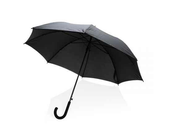 Автоматический зонт-трость Impact из RPET AWARE™, d103 см, Черный, Цвет: черный, Размер: , высота 84 см., диаметр 103 см., изображение 5