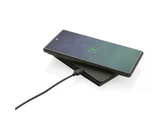 Подставка для телефона с беспроводной магнитной зарядкой Artic, 10 Вт, черный,, Цвет: черный, Размер: Длина 7,8 см., ширина 12 см., высота 1,1 см., изображение 12