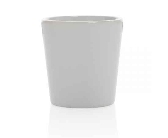 Керамическая кружка для кофе Modern, Белый, Цвет: белый, Размер: Длина 8,4 см., ширина 6,6 см., высота 8,9 см., диаметр 8,4 см., изображение 7