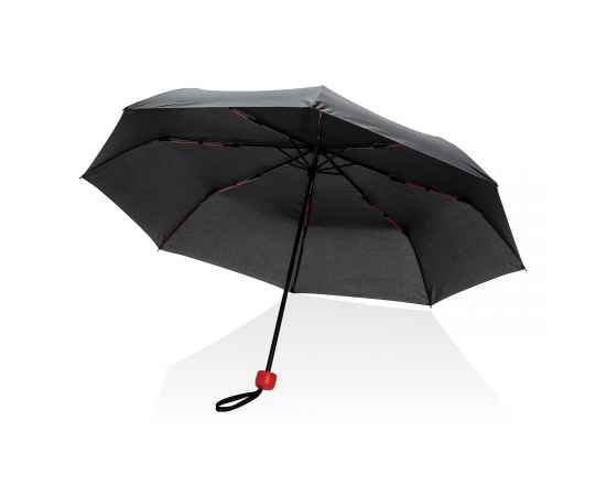 Компактный плотный зонт Impact из RPET AWARE™, d97 см, Красный, Цвет: красный, Размер: , высота 56,5 см., диаметр 97 см., изображение 3