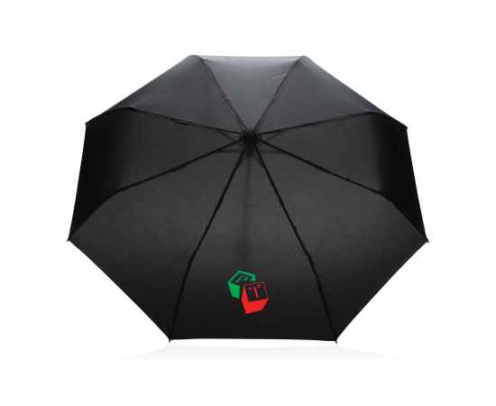Компактный плотный зонт Impact из RPET AWARE™, d97 см, Красный, Цвет: красный, Размер: , высота 56,5 см., диаметр 97 см., изображение 4