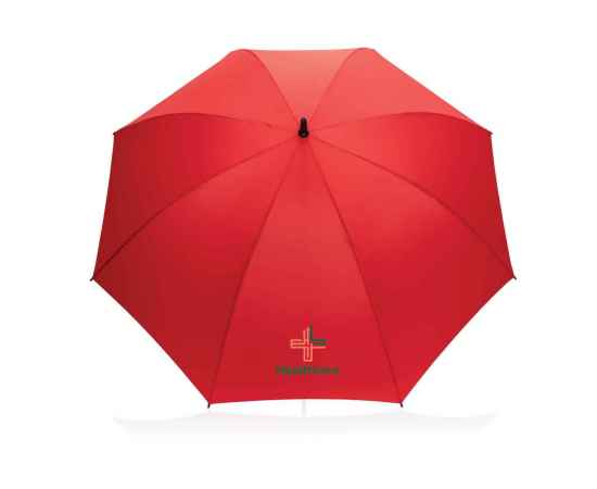 Зонт-антишторм Impact из RPET AWARE™, d130 см, Красный, Цвет: красный, Размер: , высота 97 см., диаметр 130 см., изображение 2