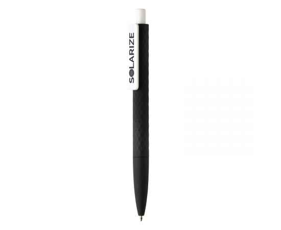 Ручка X3 Smooth Touch, Белый, Цвет: черный, белый, Размер: , высота 14 см., диаметр 1 см., изображение 3