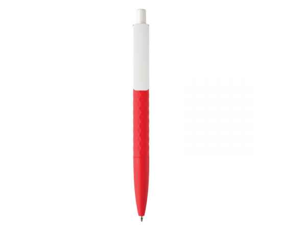 Ручка X3 Smooth Touch, Белый, Цвет: красный, белый, Размер: , высота 14 см., диаметр 1 см., изображение 2