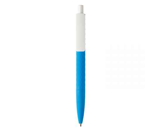 Ручка X3 Smooth Touch, Белый, Цвет: синий, белый, Размер: , высота 14 см., диаметр 1 см., изображение 2