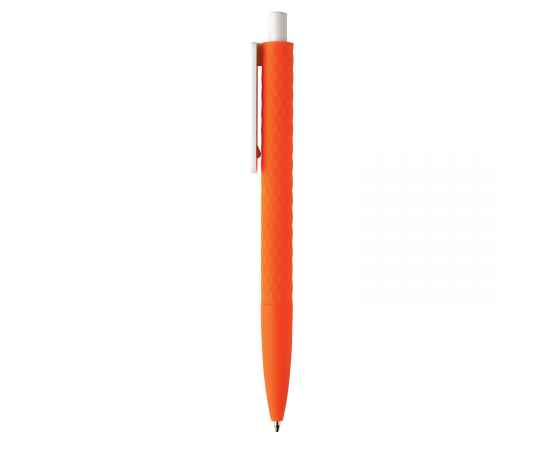 Ручка X3 Smooth Touch, Белый, Цвет: оранжевый, белый, Размер: , высота 14 см., диаметр 1 см., изображение 6