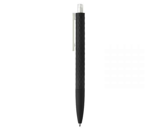Черная ручка X3 Smooth Touch, Черный, Цвет: прозрачный, черный, Размер: , высота 14 см., диаметр 1 см., изображение 6