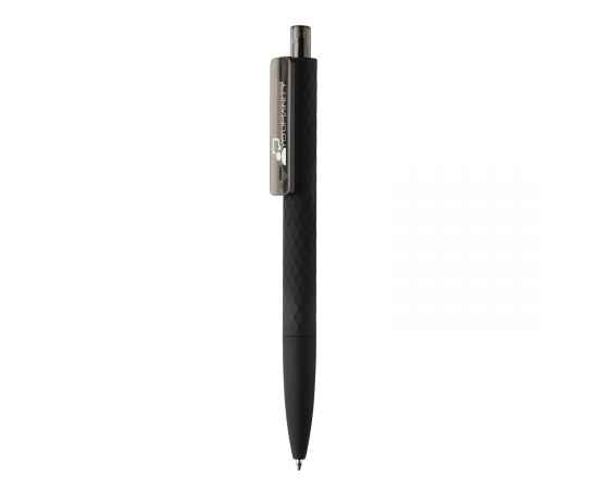 Черная ручка X3 Smooth Touch, Черный, Цвет: черный, Размер: , высота 14 см., диаметр 1 см., изображение 5