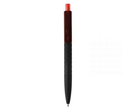 Черная ручка X3 Smooth Touch, Красный, Цвет: красный, черный, Размер: , высота 14 см., диаметр 1 см., изображение 2