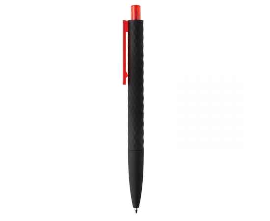 Черная ручка X3 Smooth Touch, Красный, Цвет: красный, черный, Размер: , высота 14 см., диаметр 1 см., изображение 5