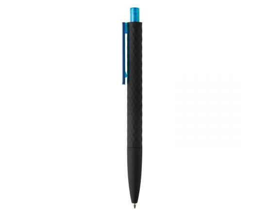 Черная ручка X3 Smooth Touch, Синий, Цвет: синий, черный, Размер: , высота 14 см., диаметр 1 см., изображение 6
