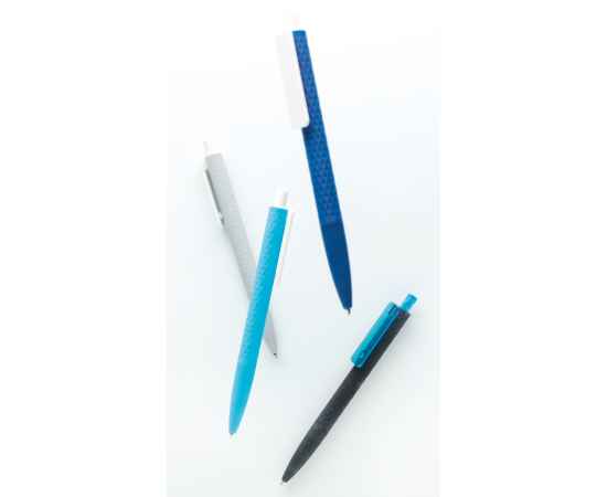 Черная ручка X3 Smooth Touch, Синий, Цвет: синий, черный, Размер: , высота 14 см., диаметр 1 см., изображение 5