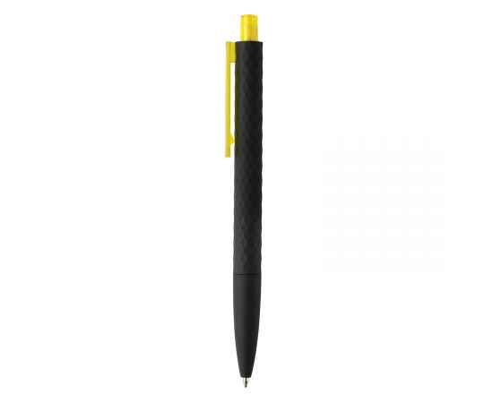 Черная ручка X3 Smooth Touch, Желтый, Цвет: желтый, черный, Размер: , высота 14 см., диаметр 1 см., изображение 5