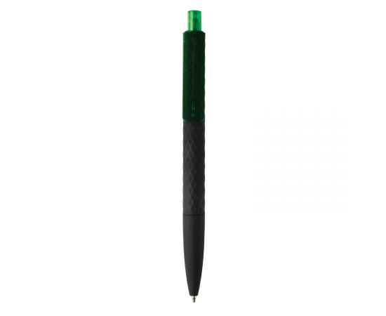 Черная ручка X3 Smooth Touch, Зеленый, Цвет: зеленый, черный, Размер: , высота 14 см., диаметр 1 см., изображение 2