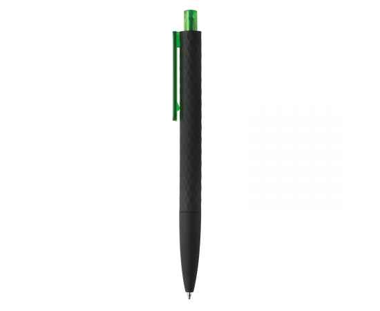 Черная ручка X3 Smooth Touch, Зеленый, Цвет: зеленый, черный, Размер: , высота 14 см., диаметр 1 см., изображение 5