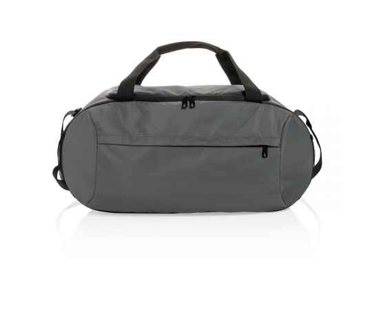 Спортивная сумка Impact из RPET AWARE™, Серый, Цвет: темно-серый, Размер: Длина 58 см., ширина 19 см., высота 26,5 см., изображение 6