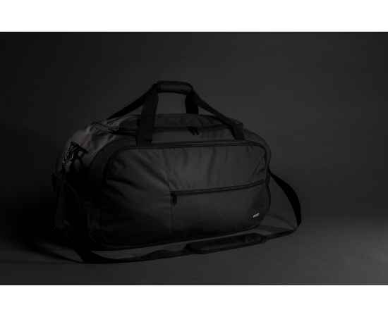 Спортивная сумка Swiss Peak из RPET AWARE™, Черный, Цвет: черный, Размер: Длина 61 см., ширина 27 см., высота 31 см., изображение 4