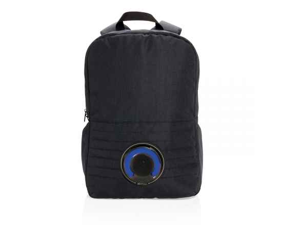 Рюкзак со встроенной колонкой Party, Черный, Цвет: черный, Размер: Длина 47 см., ширина 33 см., высота 13 см., изображение 6