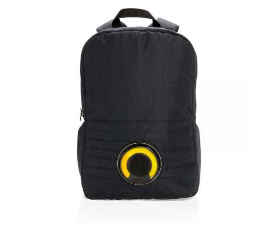 Рюкзак со встроенной колонкой Party, Черный, Цвет: черный, Размер: Длина 47 см., ширина 33 см., высота 13 см., изображение 7