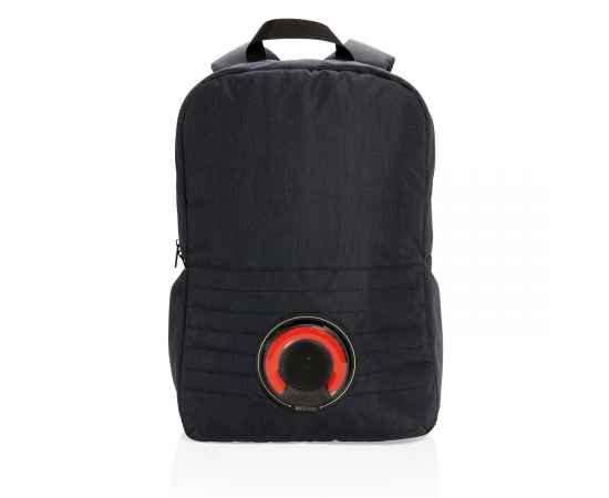 Рюкзак со встроенной колонкой Party, Черный, Цвет: черный, Размер: Длина 47 см., ширина 33 см., высота 13 см., изображение 8