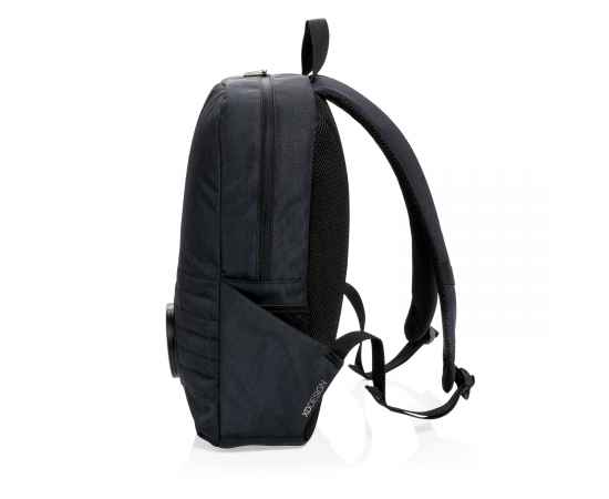 Рюкзак со встроенной колонкой Party, Черный, Цвет: черный, Размер: Длина 47 см., ширина 33 см., высота 13 см., изображение 9