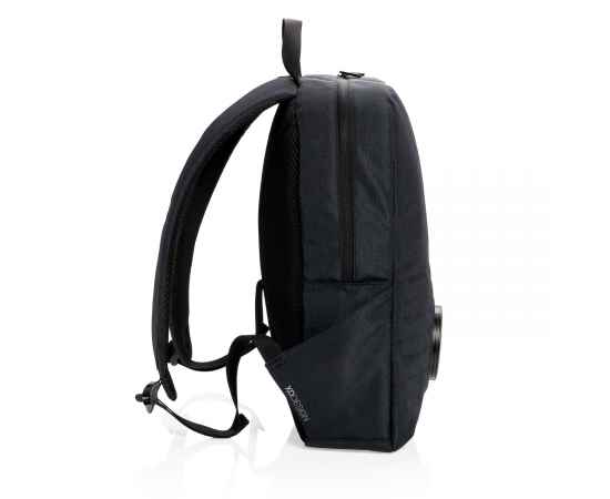 Рюкзак со встроенной колонкой Party, Черный, Цвет: черный, Размер: Длина 47 см., ширина 33 см., высота 13 см., изображение 10